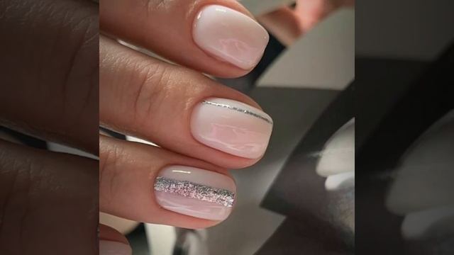 Самый Модный маникюр 2022-2023 | Маникюр с блестками: лучшие идеи, красиво, модно, оригинально смотреть онлайн