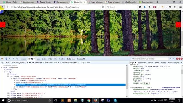 Slider || Boostrap Slider || Sticky Menu || Responsive Slider with Sticky menu || Bangla смотреть онлайн