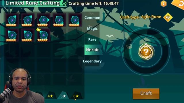 CRAFTING THE PERFECT RUNE IN CALIBRIA CRYSTAL GUARDIANS! смотреть онлайн