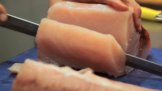 Seared Swordfish With Leek And Lemon Vinaigrette At Margaux