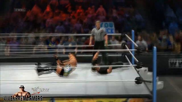 WWE Summerslam 2013: RVD Vs Dean Ambrose - US Championship Match HD! (WWE 13)