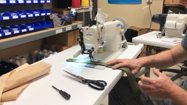 Juki DU 1181N Overview - Real Walking Foot Machine? смотреть онлайн