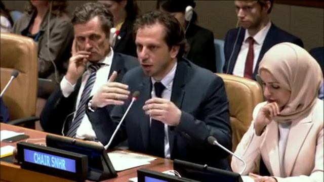 UN: event titled "First Cracks in the Syrian Impunity Wall" with SNHR participation 21 Jun 2016 смотреть онлайн
