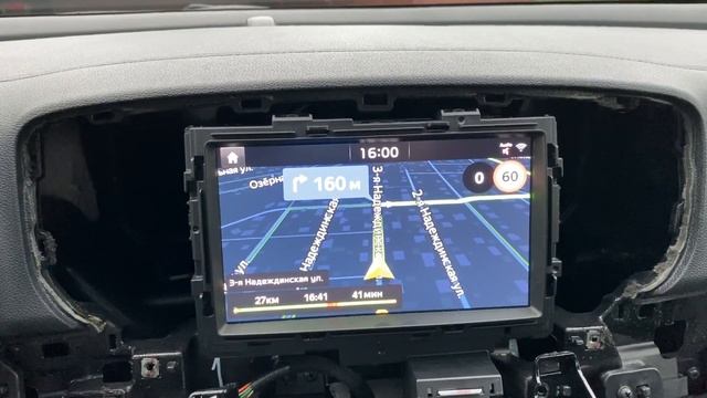 Голосовые команды яндекс навигатора в кастомной прошивке LAN60XX. смотреть онлайн