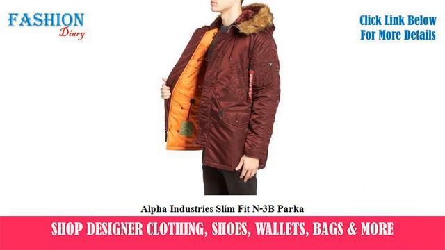 ★★★ Alpha Industries Slim Fit N-3B Parka ★★★