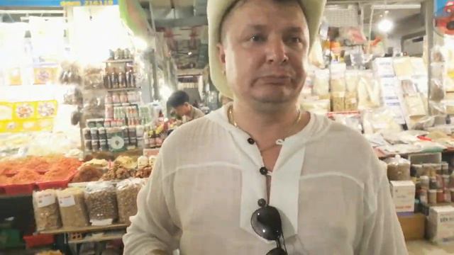 Вьетнам-Нячанг. Крытый рынок Чо Дам. смотреть онлайн