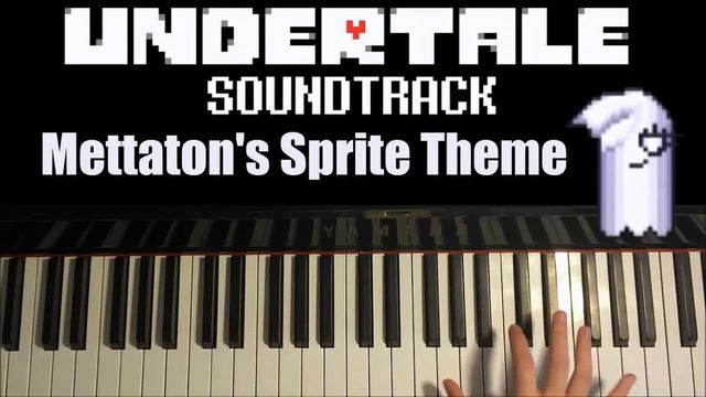 Undertale 2 - Mettaton's Sprite Theme (Piano Cover By Amosdoll)