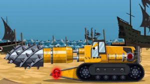 MONSTER MAX UPGRADE vs Monster Tank : World of tanks The monster factory ! Мультики про танки