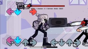 FNF Zavodila but Ruv vs Chainsaw Man (Ruv and Chainsaw Man Sings Zavodila) - Friday Night Funkin'