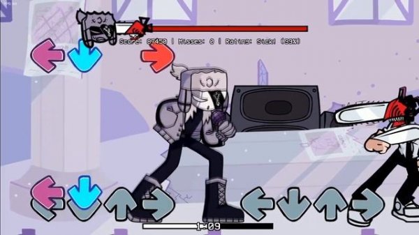 FNF Zavodila but Ruv vs Chainsaw Man (Ruv and Chainsaw Man Sings Zavodila) - Friday Night Funkin'