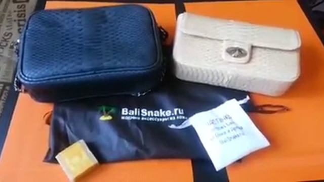 BaliSnake, отзыв нашего клиента №6 (сумки из питона) смотреть онлайн