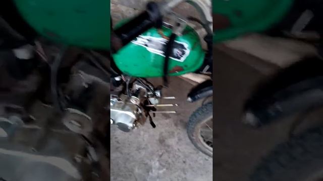 Мопед Карпаты из двигателем от Мопеда Дельти смотреть онлайн