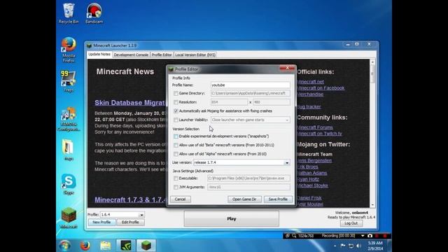 How To Delete a Minecraft Profile on The New Launcher! - Amazingly easy! (old) смотреть онлайн