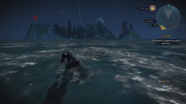 The witcher 3: Wild Hunt Complete Edition Swimming to undiscover treasures смотреть онлайн