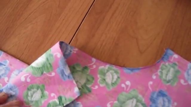 Как сшить домашний халат с запахом быстро своими руками (без выкройки) Часть 1 смотреть онлайн