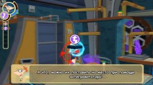 Прохождение игры Финес и Ферб: Покорение второго измерения (PSP) #1