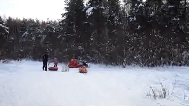Катание на надувных санках - http://www.snow-tubing.ru смотреть онлайн