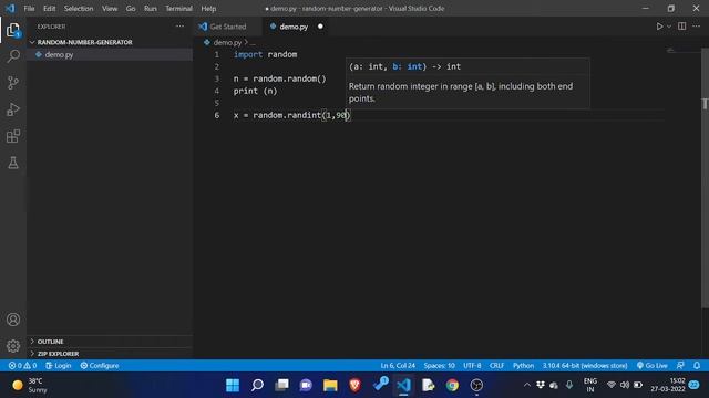 Python Tutorial - How to generate a random number in Python | Random Module смотреть онлайн