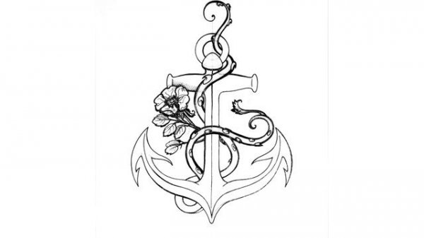 Anchor and Rose