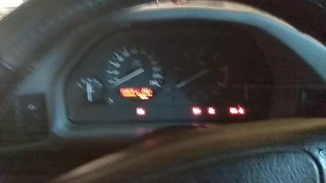 BMW Е34 525TDS Плохо заводится на горячую