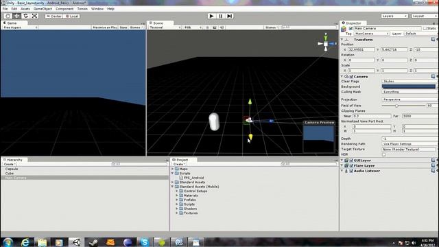 Unity3d Android Tutorial Basics Part 2 смотреть онлайн