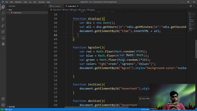 Some Javascript Functions And problems смотреть онлайн
