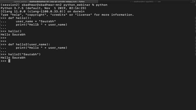 Python Application Development Session 2 смотреть онлайн