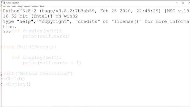 Method Overriding and Super() in Python смотреть онлайн