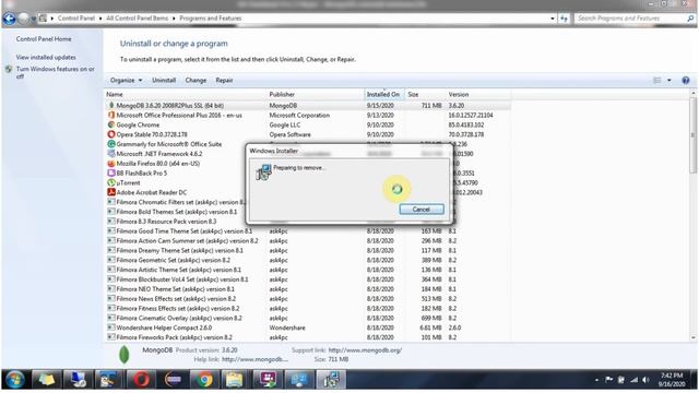 How to uninstall MongoDB on Windows Operating System? | MongoDB Tutorial for Beginners смотреть онлайн