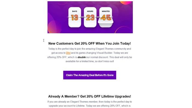 Divi Wordpress Theme Huge 11th Year Anniversary Celebration Sale смотреть онлайн