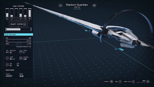Starfield How To Get A Starborn Ship - Starborn Guardian - End Game Ship