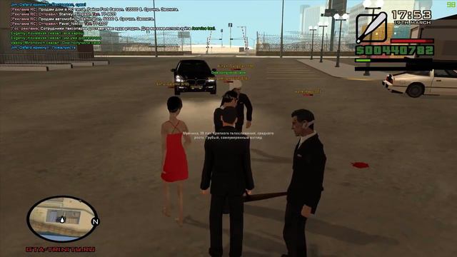 ПОЕХАЛИ НА СТРЕЛУ К ДАЛЬНОБОЙЩИКАМ И TRINITY RP смотреть онлайн