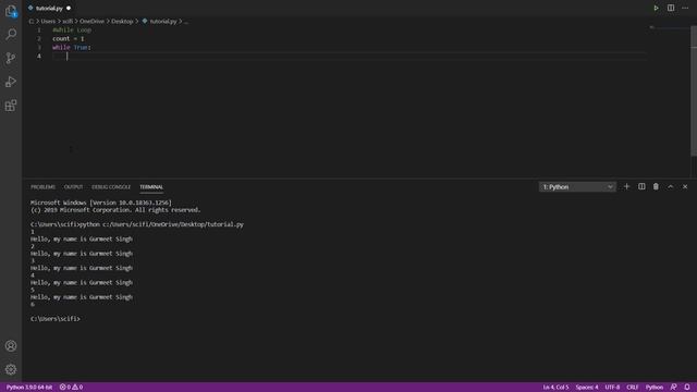 Python While Loop - Python Tutorial Series смотреть онлайн