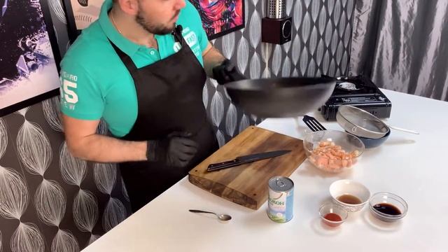 Удон с креветками и кокосовым молоком. Лучшее сочетание смотреть онлайн