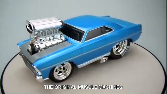 chevrolet nova ss 1967 muscle machines maisto 24 смотреть онлайн