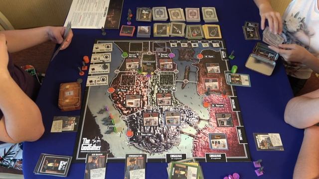 Настольная игра - "Крестный отец Империя Корлеоне" let's play смотреть онлайн