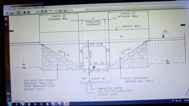 2X2 BOX CULVERT HAUNCH LENGTH CALCULATION # USING AUTOCAD # USING EXCEL SHEET. смотреть онлайн