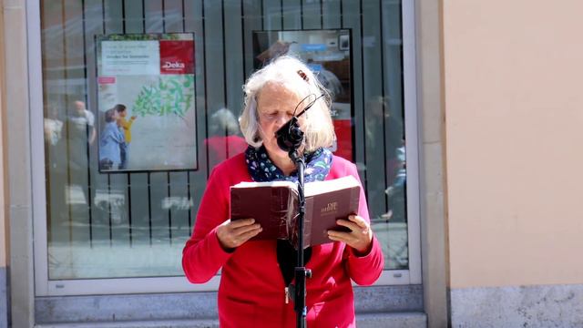 Die ENDZEITREDE Jesu (Verlesung auf dem Schweinfurter Marktplatz) смотреть онлайн