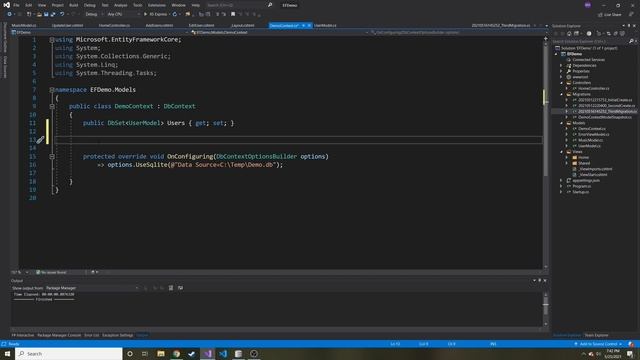 How to Add a New Database Table Using Entity Framework Core with our ASP.NET Core Web App смотреть онлайн