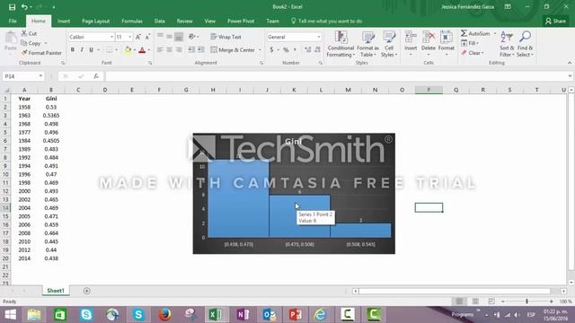 Histograma en excel 2016 смотреть онлайн