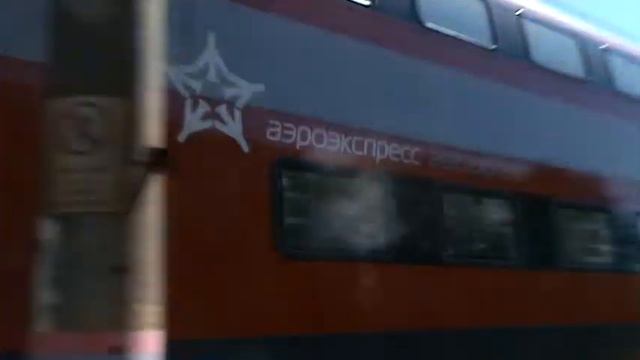 Электропоезд ЭШ2-007 Аэроэкспресс смотреть онлайн
