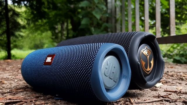 JBL Charge 5 Tomorrowland Edition + JBL Flip 5 - BASS TEST смотреть онлайн