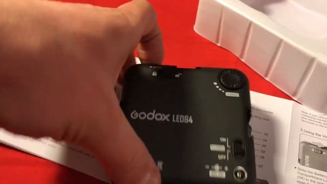 Накамерный фонарь Godox led 64 с AliExpress (распаковка и обзор) смотреть онлайн
