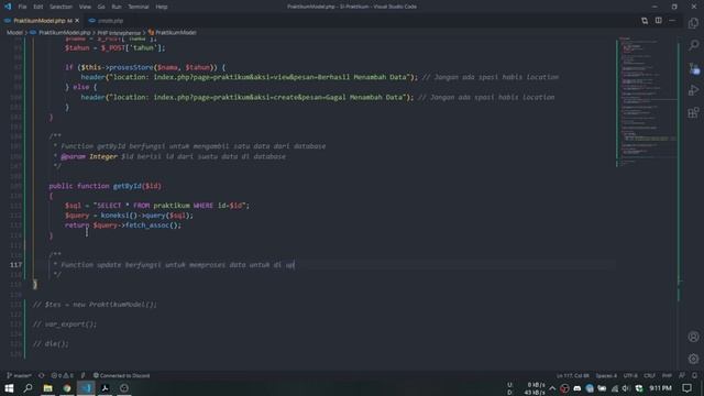 [MODUL 3] 8.1.1. Ubah File PraktikumModel.php смотреть онлайн