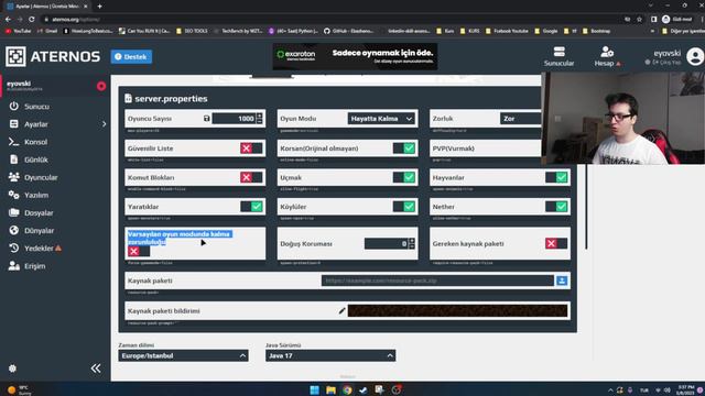 Minecraft Server Kurma (Aternos Server 2023 Kurulumu) [ATERNOS - TLauncher] смотреть онлайн