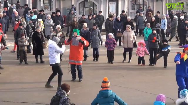 Чернушка. "Масленица" - Большая городская зарядка. смотреть онлайн
