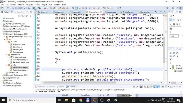 P.O.O. - Clase Teórico Práctica - Persistencia - DAO - DTO смотреть онлайн
