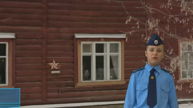 Юный правозащитник Константин Самсонов читает стихотворение Р. Кутдусова 