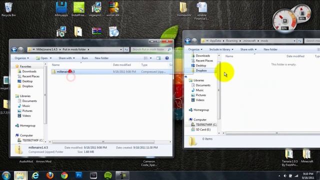 Minecraft Beta 1.8.1 - How To Install The Millenaire Mod