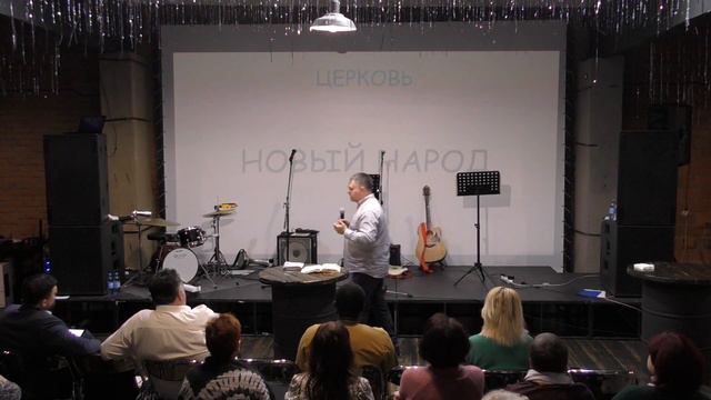 "Как следовать за голосом Божьим" Владимир Краюшкин. 9 Месяцев церкви Новый Народ Моск смотреть онлайн